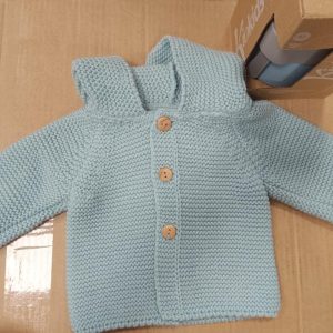 ABRIGO BABY FASHION VERDE