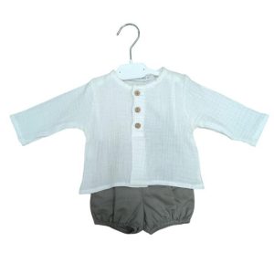 CONJUNTO PANTALON EXCELLENTT BERGAMOTA BEBE