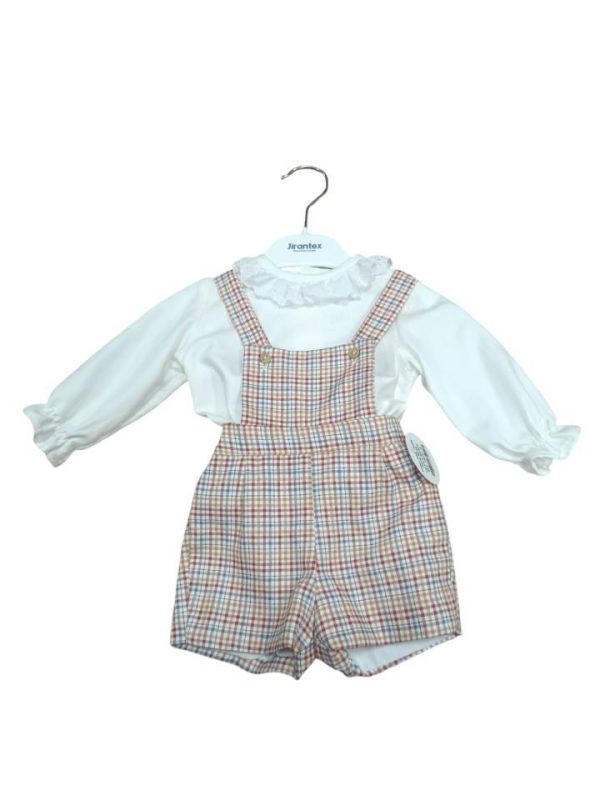 CONJUNTO PANTALON PETO REJA BEBE