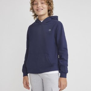 SUDADERA BASIC AZUL MEDIO