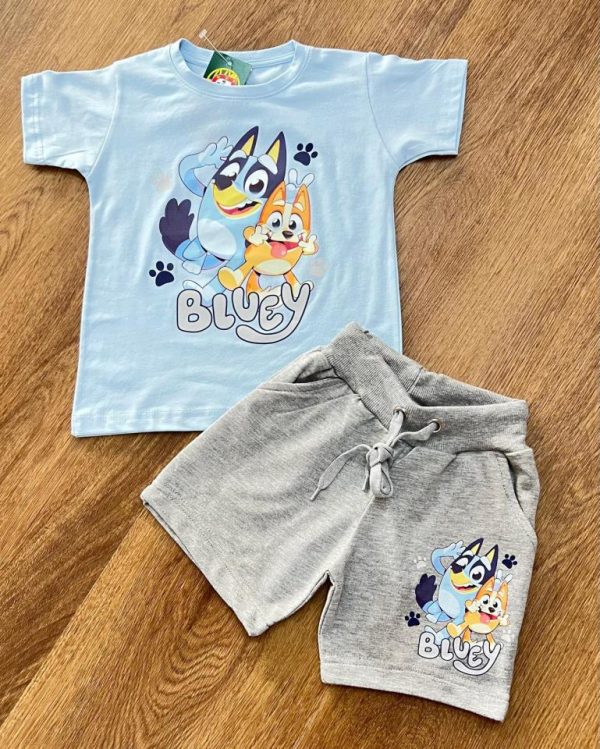 CONJUNTO DE ALGODON BLUEY